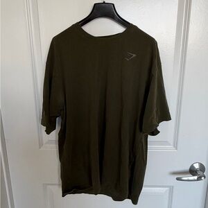 Gymshark Men's Power Oversized T-Shirt in Green